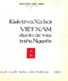 Kinh tế và xã hội Việt Nam dưới các vua triều Nguyễn: Phần 1