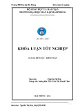 Khóa luận tốt nghiệp Kế toán kiểm toán: Hoàn thiện công tác kế toán Doanh thu, chi phí và xác định kết quả kinh doanh tại Công ty TNHH Tohoku Pioneer Việt Nam