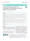 Tracking the dropout patients of neoadjuvant chemotherapy with locally advanced oral cavity cancer