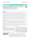 Mapping the EORTC QLQ-C30 to EQ-5D-3L in patients with breast cancer