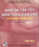 Giúp ôn tập môn Toán cao cấp (tập 3): Phần 2