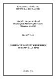 Tóm tắt luận án Tiến sĩ Môi trường đất và nước: Nghiên cứu sản xuất khí sinh học từ rơm và lục bình