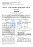 Software testing: Data kart and integrated pipeline approach