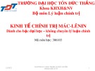 Bài giảng Kinh tế chính trị Mác-Lênin: Chương 4 - ThS. Nguyễn Thị Thu