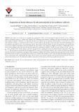 Acquisition of boron tolerance by salt pretreatment in two sunflower cultivars