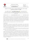 Synthesis of tetrakis bromine terminated phthalocyanine and its methyl methacrylate polymers via ATRP