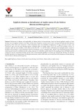 Epiphytic diatoms as bioindicators of trophic status of Lake Modrac (Bosnia and Herzegovina)
