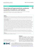 Drug-induced hypersensitivity syndrome caused by minodronic acid hydrate