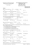 Đề ôn tập kiểm tra giữa học kì 1 môn Toán lớp 10 năm 2021-2022 - Trường THPT Võ Thành Trinh