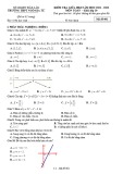 Đề kiểm tra giữa học kì 1 môn Toán lớp 10 năm 2021-2022 có đáp án - Trường THPT Ngô Gia Tự, Đăk Lăk
