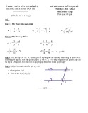 Đề kiểm tra giữa học kì 1 môn Toán lớp 7 năm 2021-2022 - Trường THCS Đặng Tấn Tài