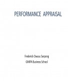 Lecture Human resource management: Performance appraisal