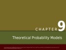 Lecture Making hard decisions with the decision tool suite (3e) - Chapter 9: Theoretical probability models