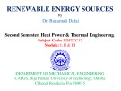 Lecture Renewable energy sources