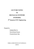 Lecture Signals & systems