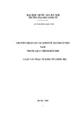 Luận văn Thạc sĩ Kinh tế chính trị: Chuyển dịch cơ cấu kinh tế ngành ở Việt Nam trong quá trình đổi mới