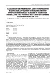 Management of information and communication technology application in teaching method innovation in primary schools in Thanh Thuy district, Phu Tho province meets the new general education program 2018