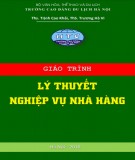 Giáo trình Lý thuyết nghiệp vụ nhà hàng: Phần 1 - CĐ Du lịch Hà Nội