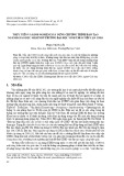 Thực tiễn và kinh nghiệm xây dựng chương trình đào tạo ngành giáo dục mầm non trường Đại học Vinh theo tiếp cận CDIO