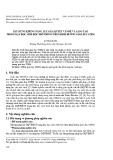 Xây dựng khung năng lực giải quyết vấn đề và sáng tạo trong dạy học sinh học phổ thông theo định hướng giáo dục STEM