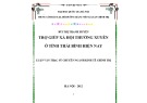 Luận văn Thạc sĩ Kinh tế chính trị: Trợ giúp xã hội thường xuyên ở tỉnh Thái Bình hiện nay