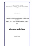 Luận văn Thạc sĩ Kinh tế chính trị: Vai trò Nhà nước trong phát triển thị trường khoa học - công nghệ ở Việt Nam hiện nay