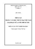 Khóa luận tốt nghiệp: Thể luận trong văn học trung đại Việt Nam giai đoạn nửa cuối thế kỷ XIX