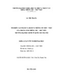 Khóa luận tốt nghiệp: Tìm hiểu sản phẩm và dịch vụ thông tin - thư viện của Trung tâm Thông tin - Thư viện Trường Đại học Kinh tế Quốc dân Hà Nội