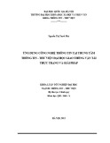 Khóa luận tốt nghiệp: Ứng dụng công nghệ thông tin tại Trung tâm Thông tin – Thư viện Đại học Giao thông Vận tải – Thực trạng và giải pháp