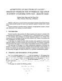 Asymptotic of solutions of cauchy - dirichlet problem for hyperbolic equation in infinit cylinders with non - smooth base