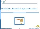 Lecture Operating system concepts: Chapter 16