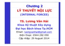 Bài giảng Sức bền vật liệu: Chương 2 - TS. Lương Văn Hải