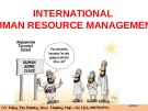 Bài giảng: International human resource management