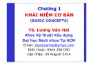 Bài giảng Sức bền vật liệu: Chương 1 - TS. Lương Văn Hải