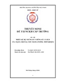 Đề tài nghiên cứu khoa học cấp trường: Thiết kế hệ thống đo thông số cơ bản của mạng điện hạ thế trong phòng thí nghiệm