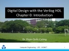 Lecture Digital Design with the Verilog HDL - Chapter 0: Introduction