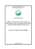 Luận văn Thạc sĩ Lâm nghiệp: Nghiên cứu khả năng hấp thụ carbon của rừng trồng Sa mộc (cunninghamia lanceolata Hook) tại huyện Mường Khương, tỉnh Lào Cai