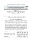 Investigation of botulinum neurotoxin types from clostridium botulinum causing a recent outbreak in Vietnam