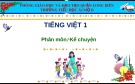 Bài giảng môn Tiếng Việt lớp 1 sách Cánh diều năm học 2020-2021 - Bài 20: Kể chuyện Đôi bạn (Trường Tiểu học Ái Mộ B)