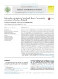 Information orientation of small-scale farmers' community enterprises in Northern Thailand