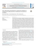 Uncut chip geometry determination for cutting forces prediction in orthogonal turn-milling operations considering the tool profile and eccentricity