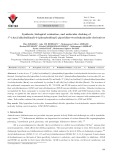 Synthesis, biological evaluation, and molecular docking of N′ -(Aryl/alkylsulfonyl)-1-(phenylsulfonyl) piperidine-4-carbohydrazide derivatives