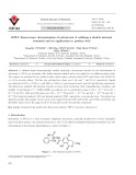 HPLC fluorescence determination of ochratoxin A utilizing a double internal standard and its application to poultry feed