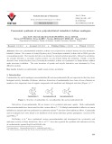 Convenient synthesis of new polysubstituted isoindole-1,3-dione analogues