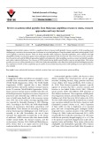 Review on antimicrobial peptides from Malaysian amphibian resources: status, research approaches and ways forward