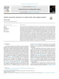 Chatbot personality preferences in Global South urban English speakers