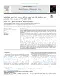 Spatial and space-time clusters of brain tumor and CNS incidence and mortality in the contiguous USA: 2000–2014