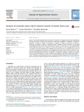 Analysis of essential macro-micro mineral content of twelve hosta taxa