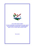 Sáng kiến kinh nghiệm THPT: Sử dụng niên biểu so sánh trong dạy học phần Lịch sử Việt Nam giai đoạn 1919 – 1945 nhằm phát triển năng lực học sinh ở trường THPT