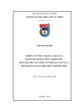 Luận văn Thạc sĩ Khoa học: Nghiên cứu thực trạng và đề xuất hướng bố trí đất nông nghiệp cho đồng bào dân tộc thiểu số thiếu đất sản xuất trên địa bàn huyện Điện Biên, tỉnh Điện Biên